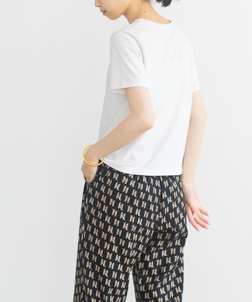 URBAN RESEARCH(アーバンリサーチ)の「『MADE IN JAPAN』NUANCE COLOR T-SHIRTS(Tシャツ/カットソー・レディース・STEEL/TOMATO/LEMON/BROWN・FREE)」の7枚目の写真