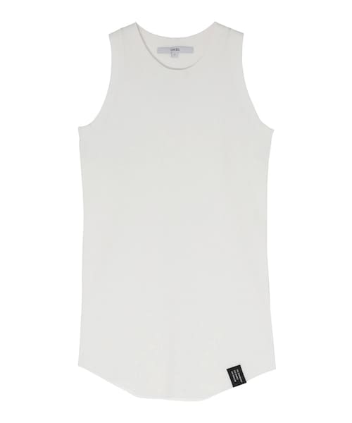 UN3D.（アンスリード）の「BASIC RIB KT TT（タンクトップ・レディース・ブラック/ホワイト/グレー/レッド/ライム/ブルー・F）」の2枚目の写真