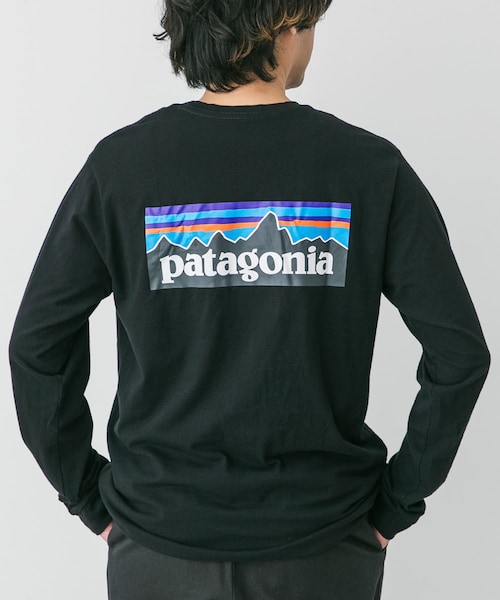 patagonia Long-Sleeve P-6 Logo Re-T-Shirts 【公式通販】
