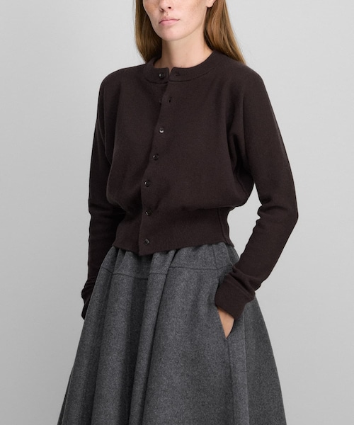 URBAN RESEARCH(アーバンリサーチ)の「Extreme Cashmere blouson(カーディガン/ボレロ・レディース・rosa/d brown/raven/felt・-)」の3枚目の写真