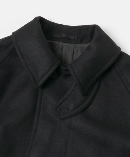 URBAN RESEARCH(アーバンリサーチ)の「YLEVE SUPER100'S WOOL MELTON COAT(テーラードジャケット・メンズ・010 BLACK/040 BEIGE・4)」の8枚目の写真