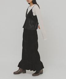 KBF | マジョリカプリーツセパレートワンピース(ワンピース)