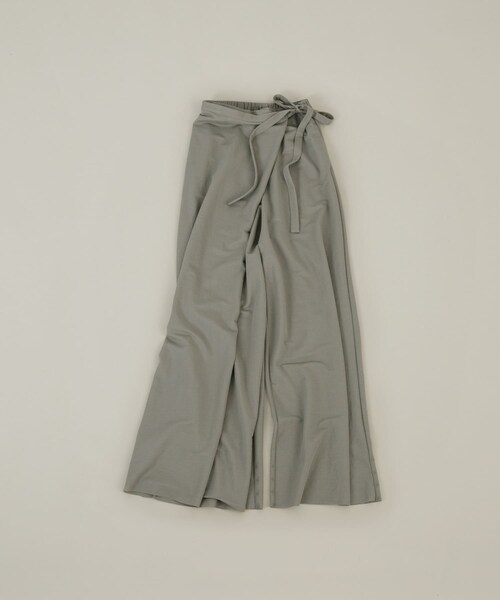 LAATO（ラート）の「wrap cut pants（その他パンツ・レディース・インク/ネズミ/ラクダ・FREE）」の19枚目の写真
