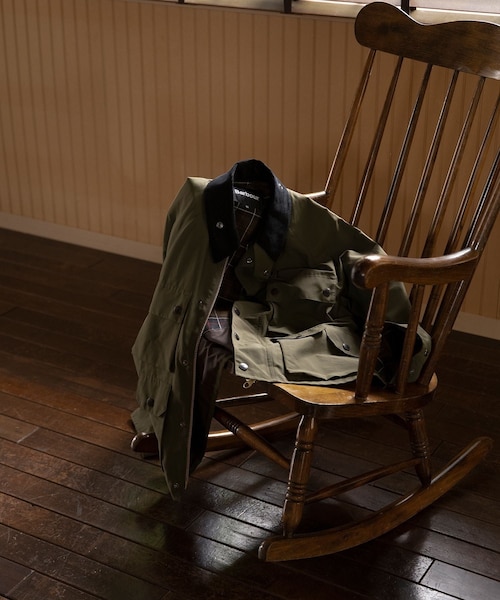 ADAM ET ROPE'(アダムエロペ)の「《別注》【Barbour/バブアー】EX 4POCKET SHORT BLOUSON(その他アウター・メンズ・キャメル/カーキ・34/36/38/40/42)」の17枚目の写真