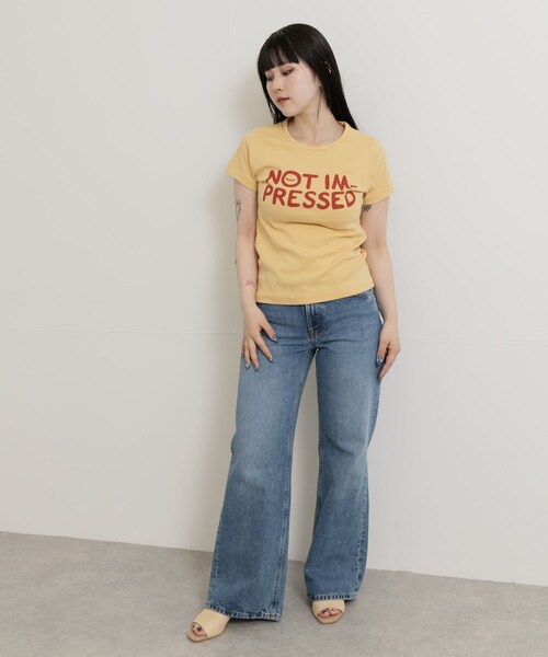 THE GOODLAND MARKET（ザグッドランドマーケット）の「NUDIE JEANS　Wide Heidi 496（デニムパンツ・レディース・WTreasure・26/27/28）」の7枚目の写真