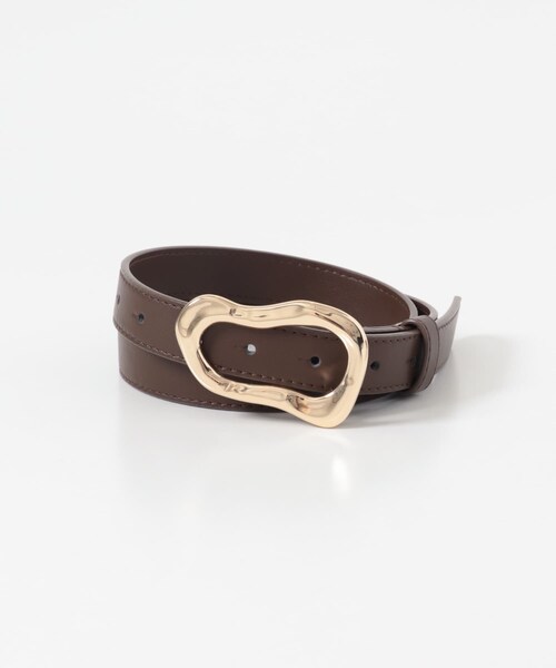 URBAN RESEARCH ROSSO（アーバンリサーチロッソ）の「LE VERNIS　POIRE BELT（ベルト・レディース・ブラック/ブラウン/モカ・-）」の10枚目の写真
