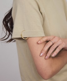 ADAM ET ROPE' | 【AXEP（アクセップ）】HOOP L gold(ブローチ/コサージュ)