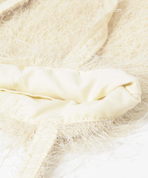 URBAN RESEARCH Sonny Label（アーバンリサーチサニーレーベル）の「シャギートートバッグ（トートバッグ・レディース・クリーム/ブルーグレー/ブラック・one）」の10枚目の写真