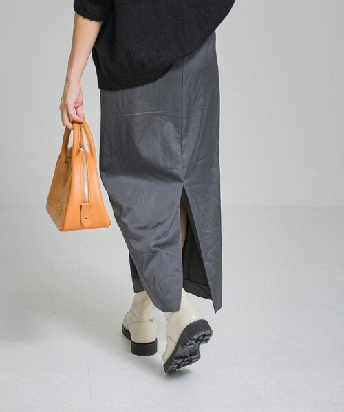 URBAN RESEARCH（アーバンリサーチ）の「『25周年別注』CAMINANDO　CENTER ZIP BOOTS（ブーツ・レディース・BLACK/別注IVORY・6/7/8）」の17枚目の写真