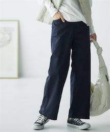 nissen | ゆるフィットワイドパンツ(選べる2レングス)＜大きいサイズ有＞(パンツ)