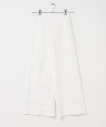 URBAN RESEARCH ROSSO WOMEN | コットンツイルワイドパンツ(その他パンツ)
