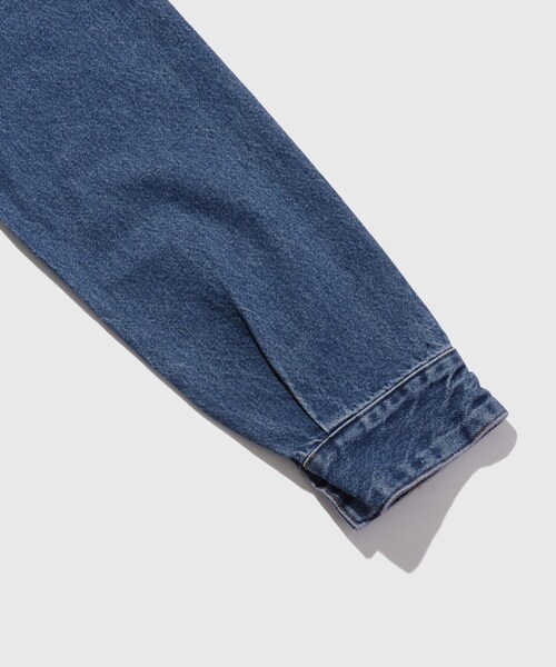 ADAM ET ROPE'（アダムエロペ）の「【STUDIO NICHOLSON/スタジオニコルソン】SAXON REGEB DENIM SHBL（デニムジャケット・メンズ・ブルー系・M/S）」の7枚目の写真
