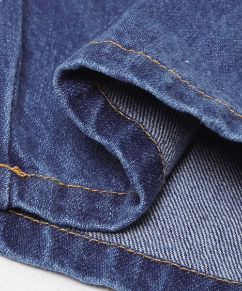 URBAN RESEARCH DOORS（アーバンリサーチドアーズ）の「『別注カラー』Solii+Sola　CROSS STITCH DENIM(KIDS)（その他パンツ・キッズ・別注BL×YE・4-5y/5-6y/6-7y/7-8y/8-9y）」の18枚目の写真