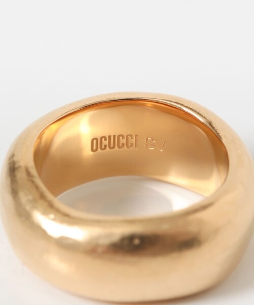 かぐれ（カグレ）の「OCUCCI jewelry　WIDE RING-GP（リング・レディース・GOLD/【廃番】・11/13/S）」の7枚目の写真