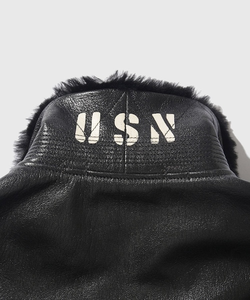 ADAM ET ROPE'(アダムエロペ)の「【BUZZ RICSONS WILLIAM GIBSON COLLECTION】BLACK G-1(ライダースジャケット・メンズ・ブラック・40/42/44)」の11枚目の写真