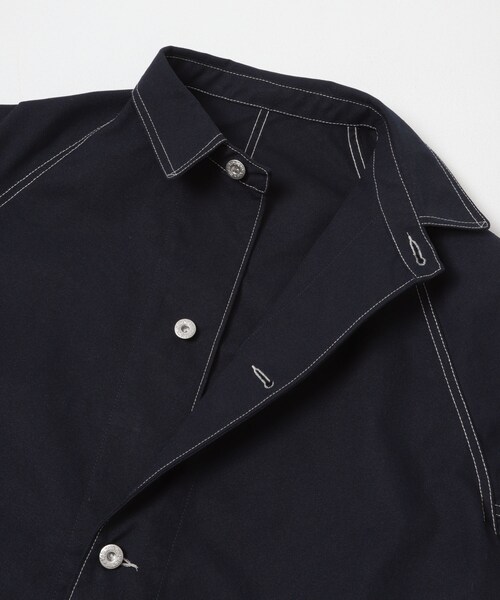 URBAN RESEARCH DOORS（アーバンリサーチドアーズ）の「FORK&SPOON　PEダックカバーオール（カバーオール・メンズ・NAVY/IVORY・4/5）」の8枚目の写真