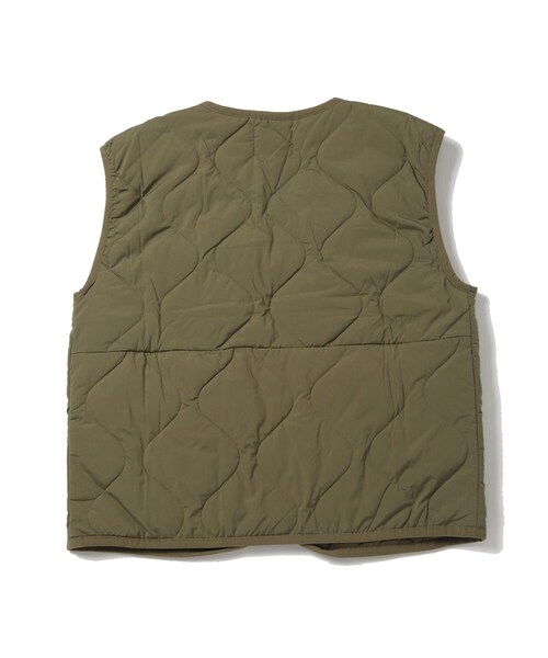 ADAM ET ROPE'(アダムエロペ)の「【WALK IN PARIS/ウォーク イン パリス】Mehari sleeveless jacket(ダウンベスト・メンズ・カーキ・L/M)」の18枚目の写真