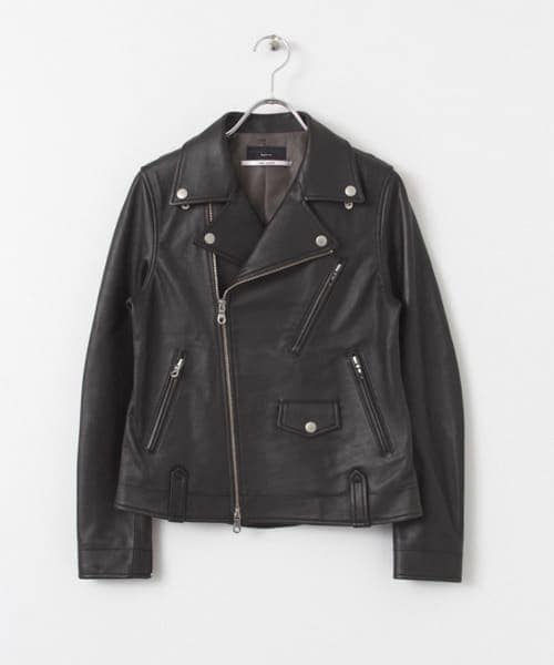 URBAN RESEARCH(アーバンリサーチ)の「SUPP. RIDERS JACKET(ライダースジャケット・レディース・black・S/M)」の1枚目の写真