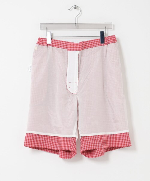 URBAN RESEARCH(アーバンリサーチ)の「『別注』Cale×URBAN RESEARCH SHORTS(その他パンツ・メンズ・PINK×RED・3/4)」の11枚目の写真