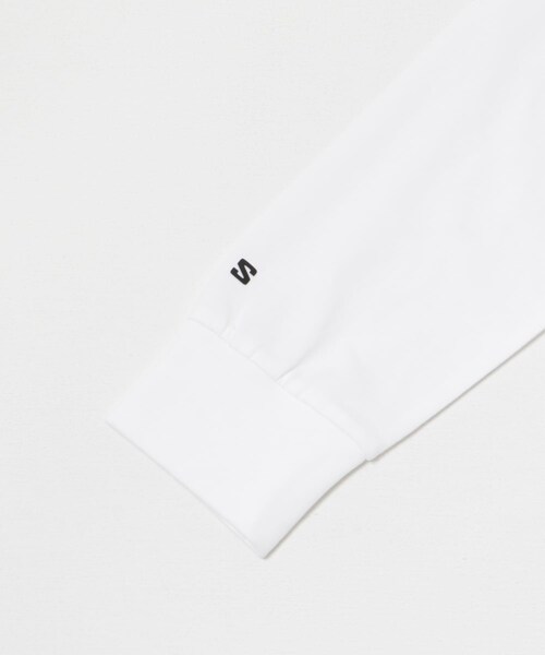 URBAN RESEARCH（アーバンリサーチ）の「SALOMON　LOGO LONG-SLEEVE T-SHIRTS M（Tシャツ/カットソー・メンズ・WHITE・S/M/L/XL）」の8枚目の写真