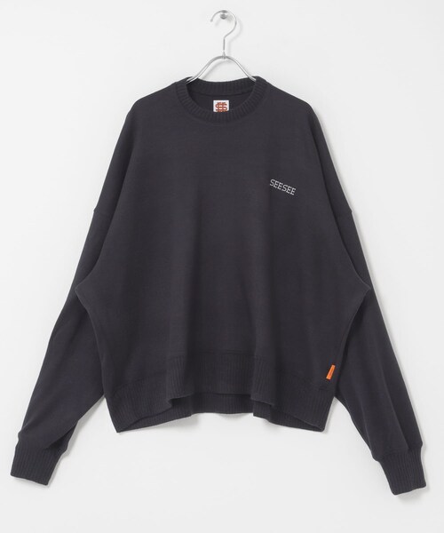 URBAN RESEARCH(アーバンリサーチ)の「SEE SEE CREW KNIT (KNIT SEW)(ニット/セーター・メンズ・BLACK/CHARCOAL/NAVY・M/L/XL/XXL)」の16枚目の写真