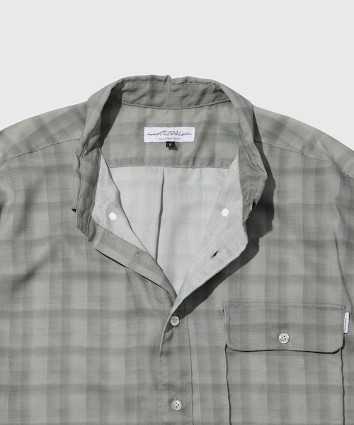 ADAM ET ROPE'(アダムエロペ)の「【elephant TRIBAL fabrics/エレファントトライバルファブリクス】ON THE WAY CHECK SHIRT(シャツ/ブラウス・メンズ・カーキ・F)」の4枚目の写真