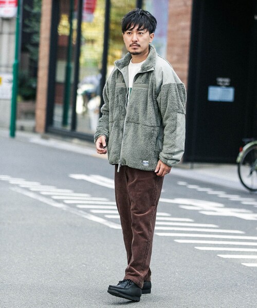URBAN RESEARCH Sonny Label（アーバンリサーチサニーレーベル）の「ARMY TWILL　Fleece blouson（ブルゾン・メンズ・KHAKI/BLACK・M/L）」の16枚目の写真