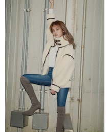 GYDA | インストームニーハイブーツ(ブーツ)