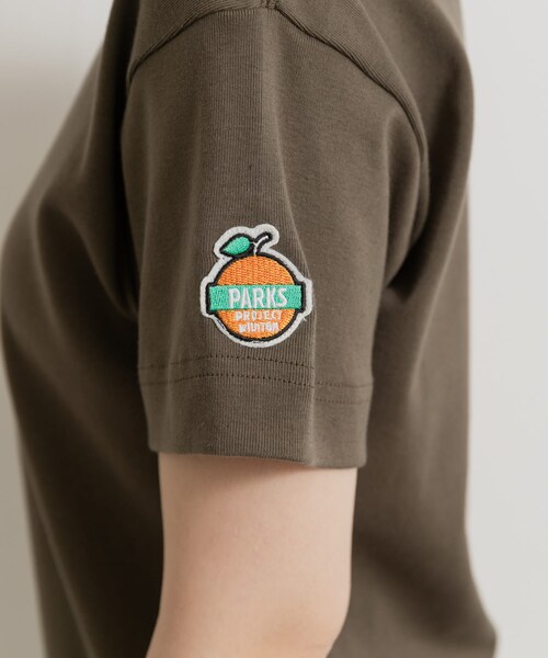 THE GOODLAND MARKET（ザグッドランドマーケット）の「PARKS PROJECT　Bicolor T-Shirts×PARKS（Tシャツ/カットソー・レディース・CLOUD/SHADOW/SAND・one）」の20枚目の写真