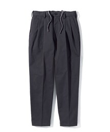 nissen | ストレッチツータックワイドテーパードパンツ(パンツ)