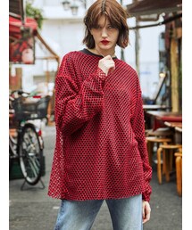 jouetie | オーバーメッシュトップス(Tシャツ/カットソー)