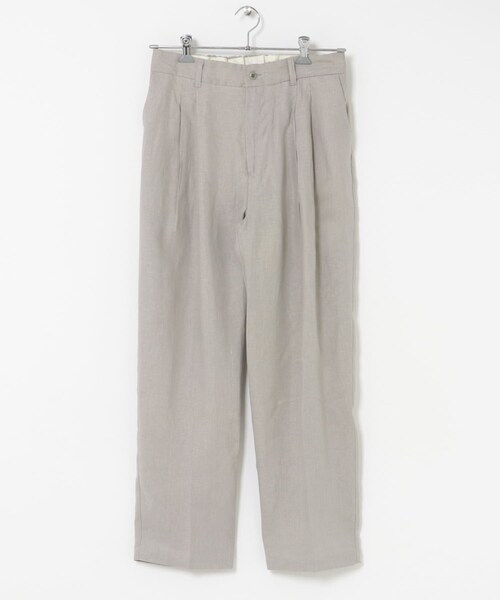 URBAN RESEARCH DOORS(アーバンリサーチドアーズ)の「STILL BY HAND リネンタックテーパードパンツ(その他パンツ・メンズ・TAUPE/CHARCOAL/DARK NAVY・44/46/48)」の5枚目の写真