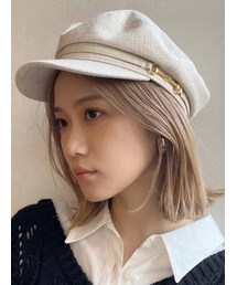 MURUA | レザーピットマリンキャップ(キャップ)