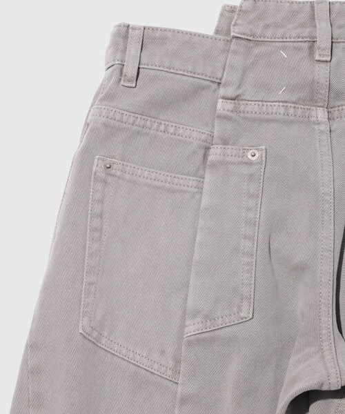 ADAM ET ROPE'(アダムエロペ)の「【Maison Margiela/メゾン マルジェラ】SPLICED DENIM JPN LIMITED(デニムパンツ・メンズ・ライトグレー・40/42/44)」の8枚目の写真