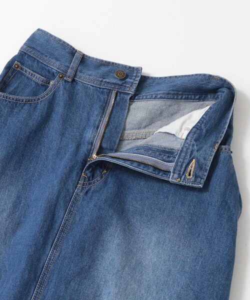 SENSE OF PLACE by URBAN RESEARCH（センスオブプレイスバイアーバンリサーチ）の「ANNA SUI NYC　オーバードレープデニムロングスカート（デニムスカート・レディース・BLUE/BLACK・S/M）」の18枚目の写真