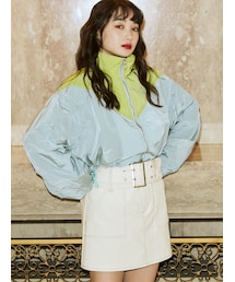 jouetie | ブロッキングブルゾン(ブルゾン)