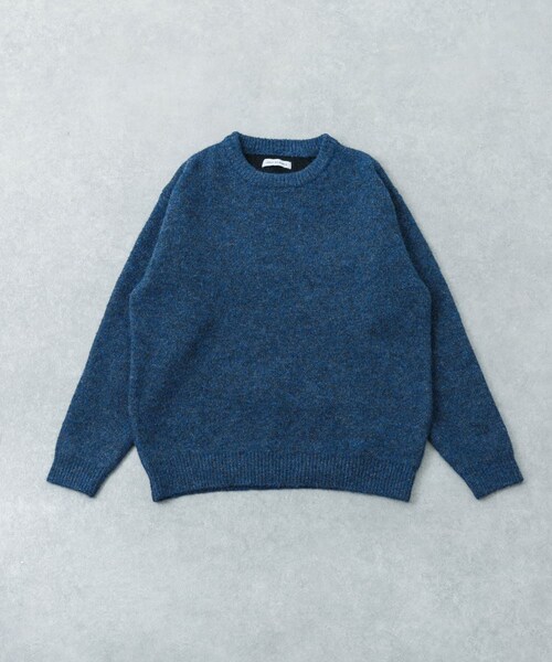 URBAN RESEARCH（アーバンリサーチ）の「W face Knit Pullover（ニット/セーター・メンズ・BLUE/CHARCOAL/BROWN/BLACK・M/L）」の5枚目の写真