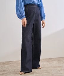 ROPE' | ストレッチデニム セーラーパンツ(デニムパンツ)