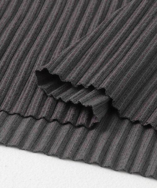 ITEMS URBANRESEARCH（アイテムズ アーバンリサーチ）の「セルフカットプリーツスカート（スカート・レディース・BEG/GRN/CHA・FREE）」の12枚目の写真