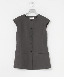 URBAN RESEARCH | AMOMENTO LINEN CURVED VEST(ベスト)
