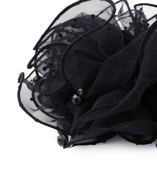 VIS（ビス）の「シアードットボリュームシュシュ（シュシュ・レディース・ブラック/ホワイト・F）」の15枚目の写真