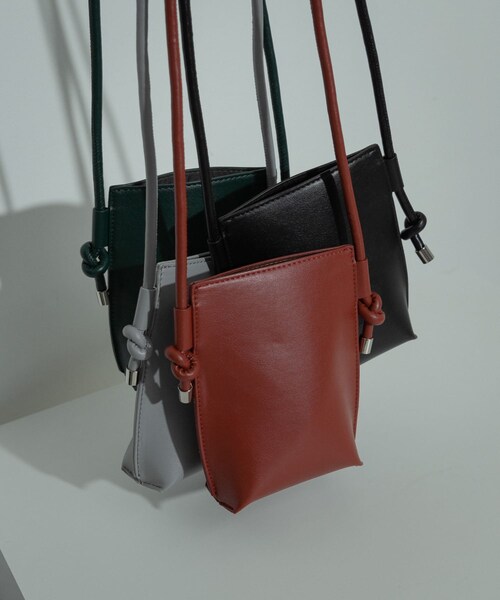 SENSE OF PLACE by URBAN RESEARCH（センスオブプレイスバイアーバンリサーチ）の「コードショルダーバッグ（ショルダーバッグ・メンズ・ORANGE/BLACK/GRAY/GREEN・one）」の19枚目の写真