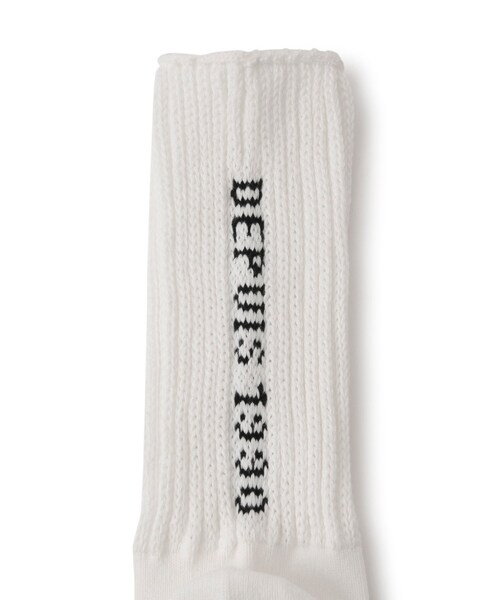 ADAM ET ROPE'(アダムエロペ)の「バルキールーズソックス(ソックス/靴下・レディース・ブラック/オフホワイト・F)」の10枚目の写真