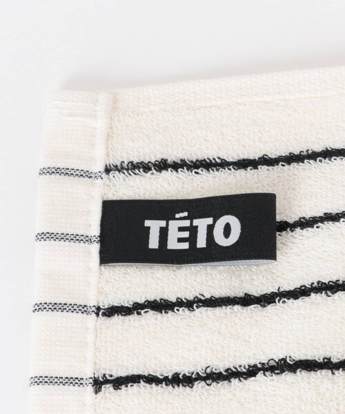 SMELLY（スメリー）の「TETO　SUPIMA COTTON HANDTOWEL（ハンカチ/ハンドタオル・レディース・WH/BK・-）」の11枚目の写真