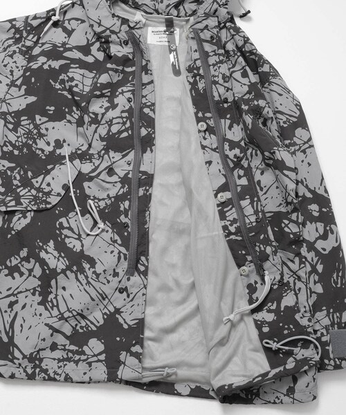 EKAL（エカル）の「mountain research　Splatrail Parka（マウンテンパーカー・メンズ・Gray CCL・S/M/L/XL）」の11枚目の写真