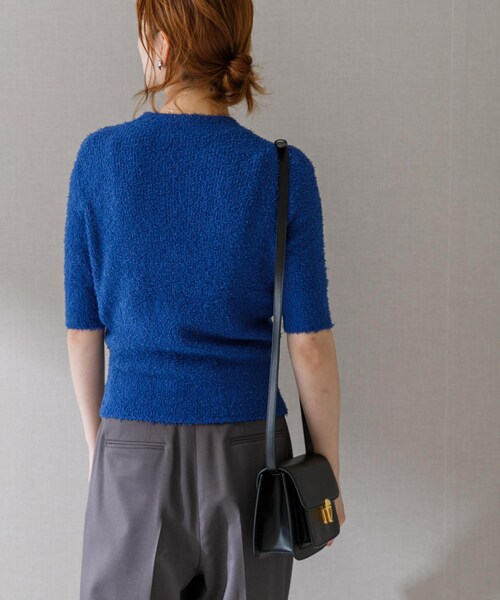 URBAN RESEARCH ROSSO（アーバンリサーチロッソ）の「コットンシャギーハイネックプルオーバー（ニット/セーター・レディース・WHITE/ORANGE/BLUE・FREE）」の14枚目の写真