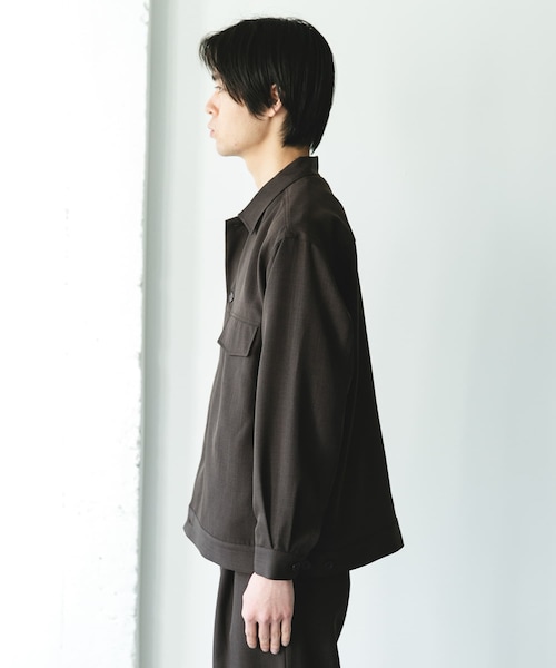 URBAN RESEARCH DOORS（アーバンリサーチドアーズ）の「セオアルファトラッカージャケット（テーラードジャケット・メンズ・BROWN/NAVY・M/L）」の13枚目の写真