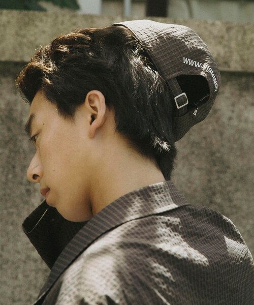 URBAN RESEARCH（アーバンリサーチ）の「『別注』NEAT×URBS　DOT'S SEERSUCKER CAP（キャップ・メンズ・BLACK/BROWN・One）」の16枚目の写真