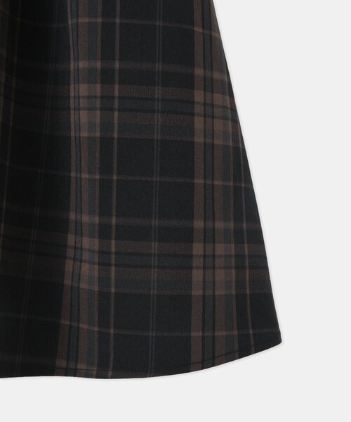 ROPE' PICNIC（ロペピクニック）の「【KIDS/キッズ】ドッキングチェックワンピース/リンクコーデ（ワンピース・キッズ・ブラック系/ネイビー系・L/M/S）」の14枚目の写真
