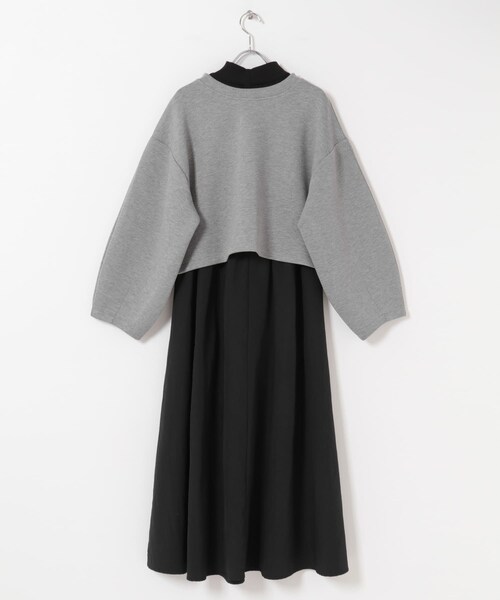 ITEMS URBANRESEARCH(アイテムズ アーバンリサーチ)の「『イージーケア』マルチWAYダンボールカーディガンワンピース(ワンピース・レディース・GRY/BRN・Free)」の12枚目の写真